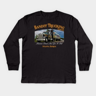 Bandit Trucking Company Kids Long Sleeve T-Shirt